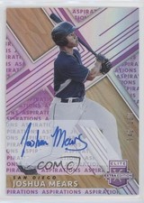 2019 Panini Elite Extra Edition Aspirations Purple 42/100 Joshua Mears Auto 0i1b