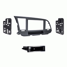 Metra 99-7376B 2017-Up Fits Hyundai Elantra Single DIN Dash Install Kit - Black