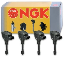 4 pc NGK 48848 U5139 Ignition Coils for UF719 UF-719 IGC0092 IC823 E1219 tp