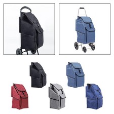 Shopping Trolley Replacement Bag Large Capacity Folding Removable Thickened