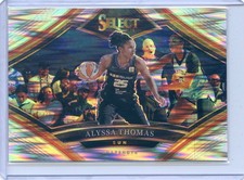 2024 Panini Select WNBA ALYSSA THOMAS #11 SNAPSHOTS SILVER FLASH PRIZM