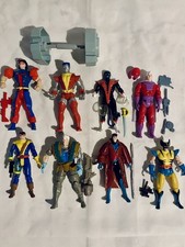 1990  s Toy Biz X-Men Figure Collection 1991-1992 . Action Figure Lot.