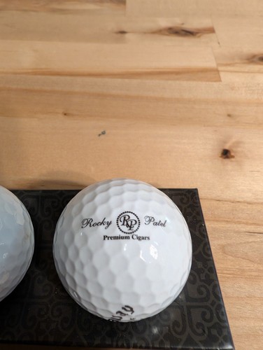 Rocky Patel Premium Cigar Logo Golf Balls - Callaway Warbird Plus Sleeve Of 3 - Picture 2 of 6