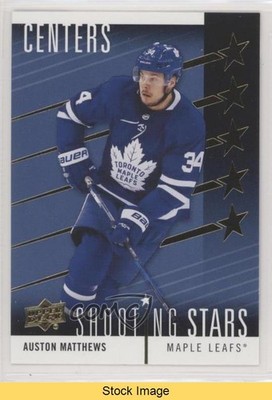 2019-20 Upper Deck Shooting Stars Centers Auston Matthews #SSC-3 READ 1p1a