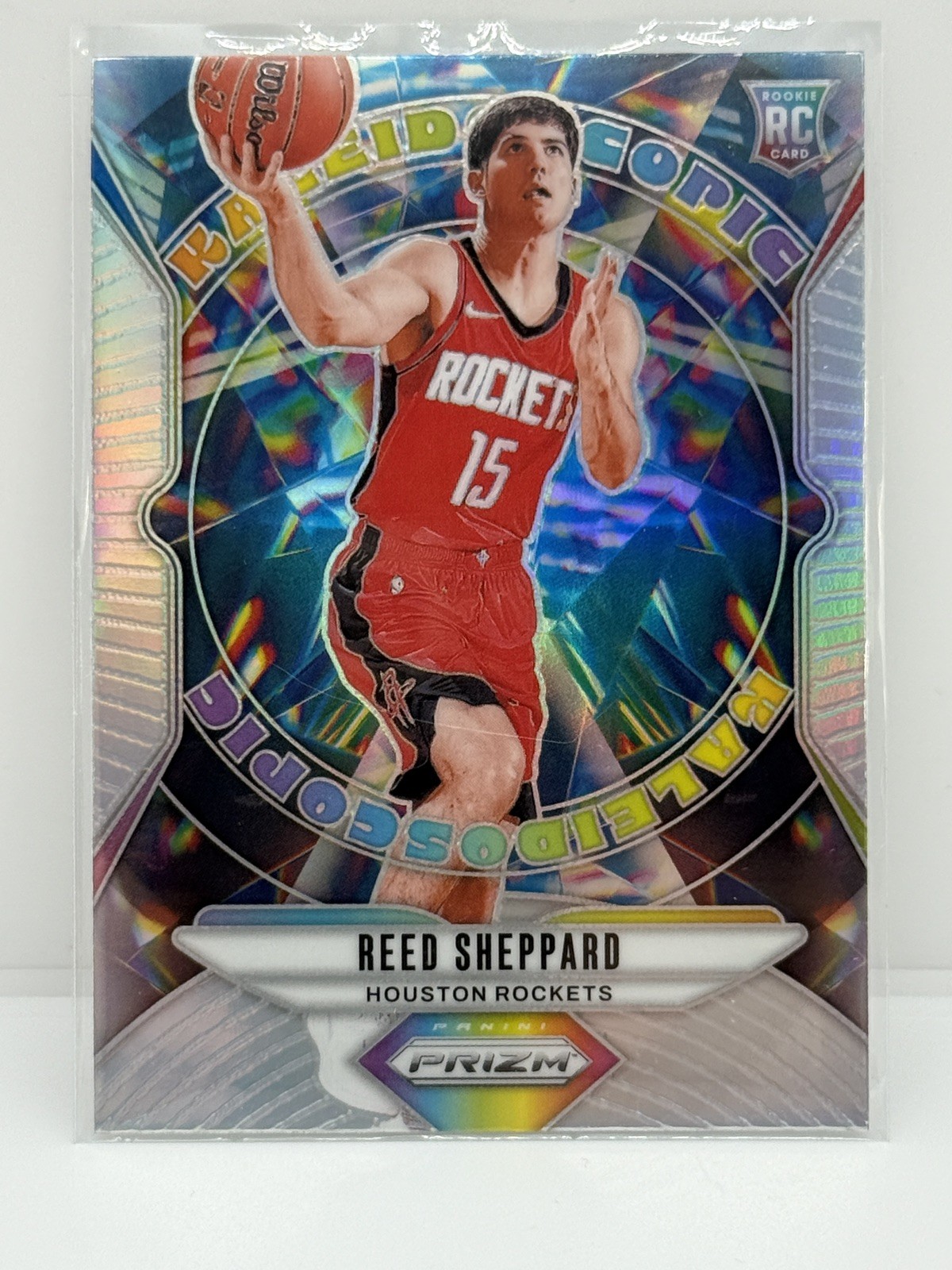 2024-25 Panini Prizm - Kaleidoscopic Reed Sheppard #24 Silver Prizm (RC)