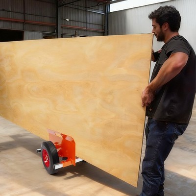 1100lbs Load Panel Cart Adjustable Board Dolly Glass Metal Sheet Moving Tool