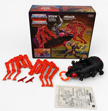 Masters of the Universe MOTU Spydor with Euro BOX + Manual - Complete -