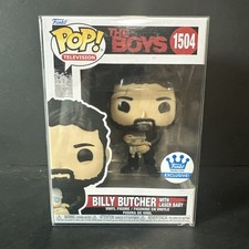 Funko Pop The Boys: BILLY BUTCHER (w/Laser Baby) #1504 Funko Shop Exclusive-NEW
