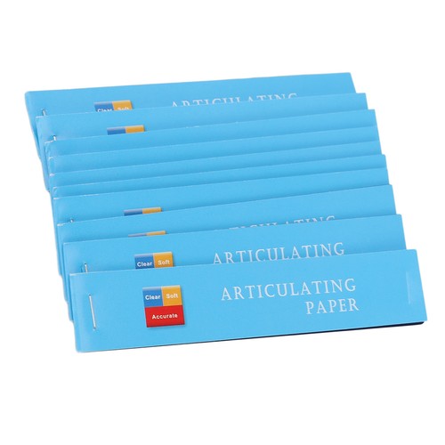 10 Copy Dental Articulating Paper Blue Thin Dental Laboratory Articulating Paper - Picture 4 of 23
