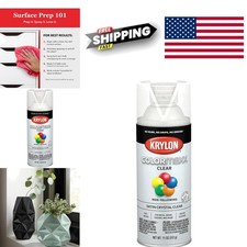 Rust Resistant Satin Clear Coat 11 Ounce For Indoor Outdoor Applications