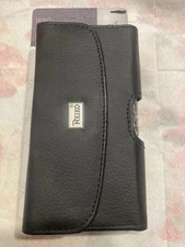 Leather Phone Pouch w/Belt Clip. Never Used. Reiko Brand. See Details For Size.