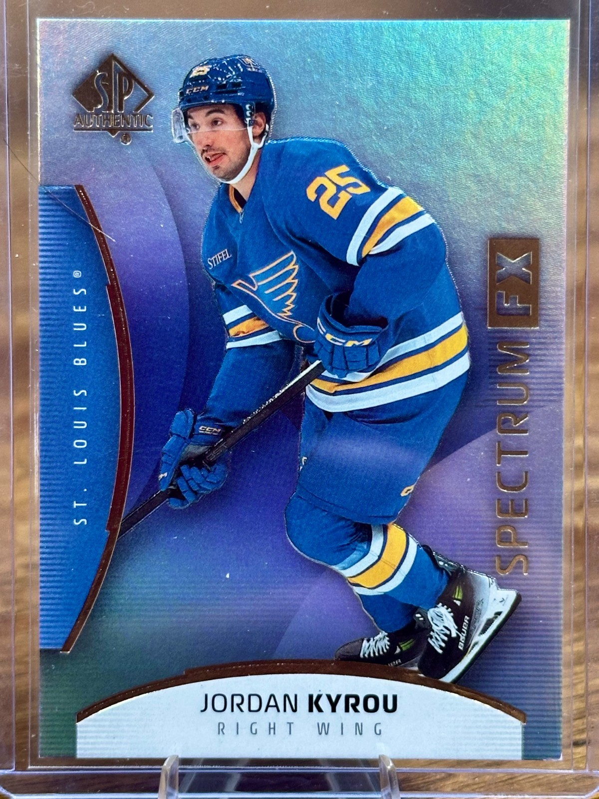 2025-26 Sp Authentic - Spectrum Fx Jordan Kyrou #S-17