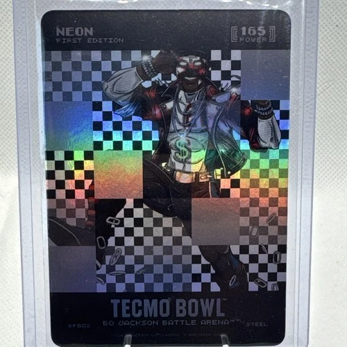 Bo Jackson Battle Arena Tecmo Bowl Neon Deon Sanders Big Pixel Steel PWR 165