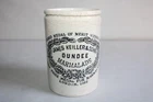 Antique James Keiller & Son's Dundee Marmalade Earthenware Jam Jar, 11.5cm