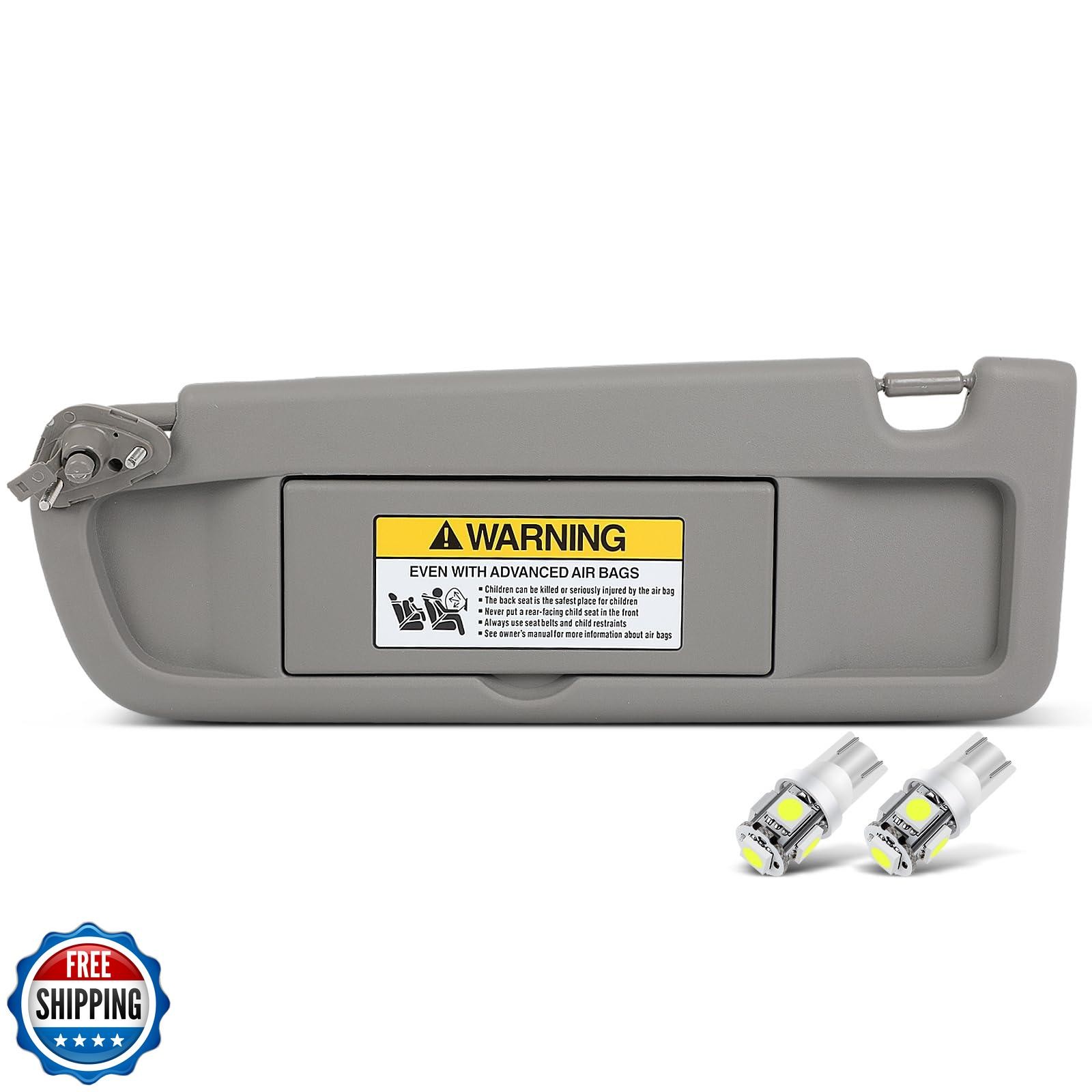 SCITOO Car Sun Visor Assbembly with Mirror Fit for 2006-2011 for Honda for Ci