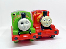 2009 Mattel Thomas  Friends Percy  James Pullback Racer Toy Train Set