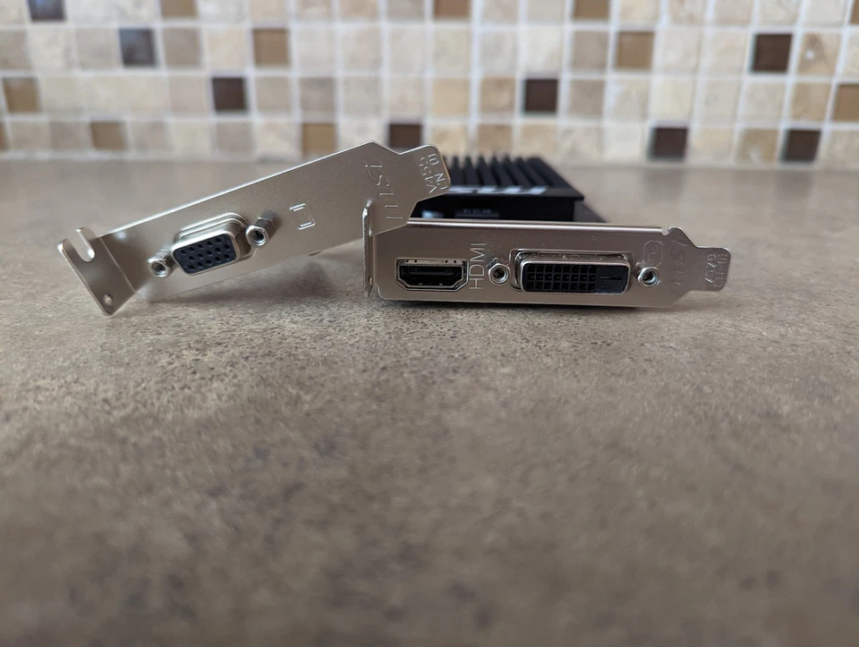 MSI GEFORCE GT 710 2GB DDR3 PCI EXPRESS 2.0 LOW PROFILE VIDEO CARD ULAB-22 - Image 4 of 4