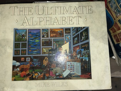 #ad The Ultimate Alphabet by Mike Wilks – Oversized Illustrated Alphabet Book $29.99