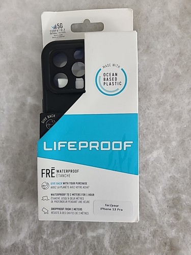 Lifeproof "FRE" Case For iPhone 13 Pro - Black "NEW" FREE SHIPPING