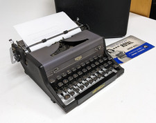 Vintage Royal Arrow Portable Typewriter w/Case & Manual - Functional thumbnail