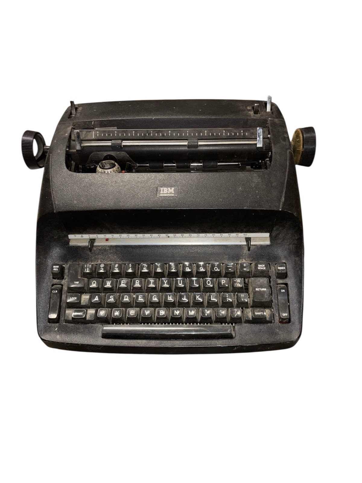 Vintage IBM Electric Typewriter Model 72 Black For Parts Or Repair (Preowned)