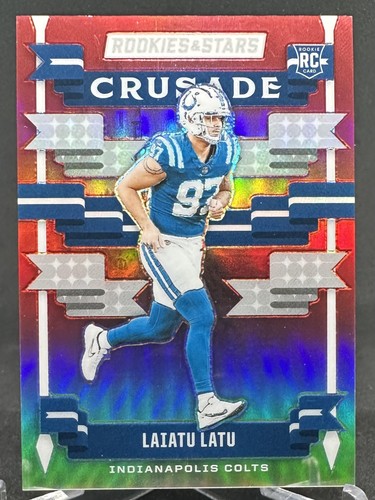 Laiatu Latu 2024 Panini Rookies & Stars Rookie Crusade Red /99 #C-LLU