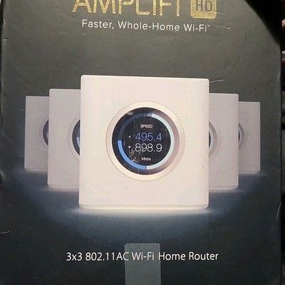Amplifi HD Wi-Fi Router White Wireless Wired Ethernet 4 LAN Ports
