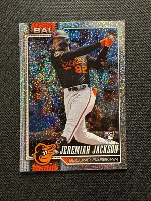 Jeremiah Jackson (RC) #277 SILVER SPARKLE - 2026 Topps Series 1 - MLB Baseball C