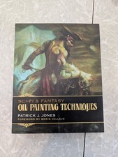 Sci-Fi and Fantasy Oil Painting Techniques by Patrick J. Jones 2014, Paperback