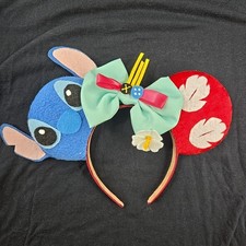 Lilo and Stitch Minnie Mouse Ears- Disneyland- HANDMADE, Lilo Stitch Mickey