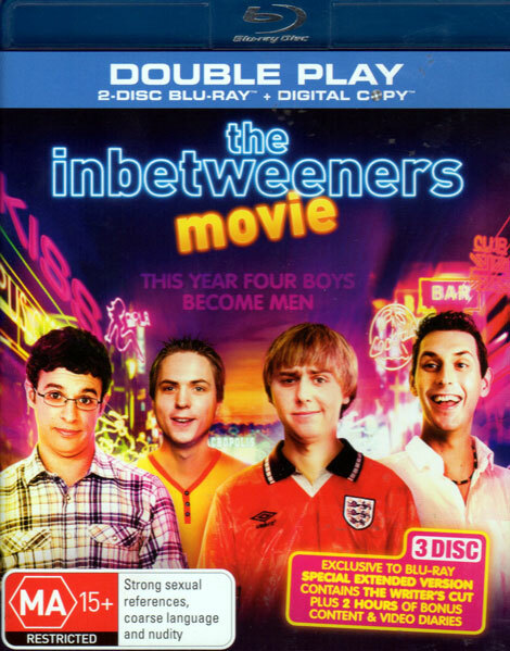 The Inbetweeners Movie Mint Blu-ray Disc Set Australia