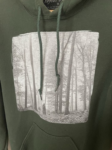 Taylor Swift Hoodie Adult Small Green Concert Tour Folklore Sweatshirt *Read - Picture 6 of 12