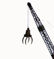 CLAW Crane Claw for detailing Logging or Material Handling operations HO Scale