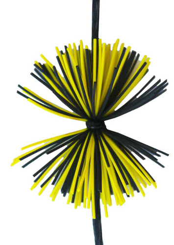 2-COLOR PACK RUBBER CAT WHISKER BOW STRING SILENCERS RECURVE LONGBOW COMPOUND - Picture 5 of 19