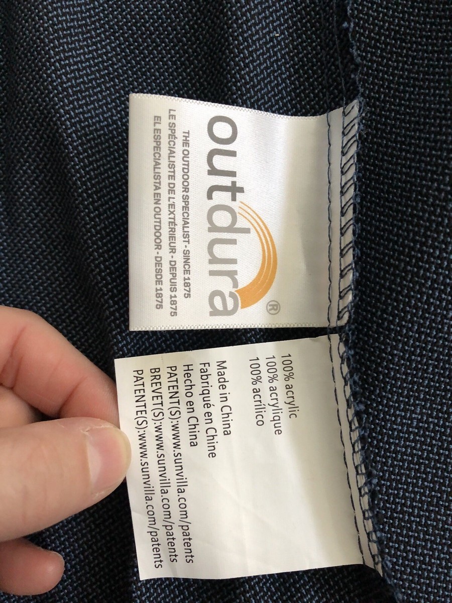 SunVilla 10' Round Solar LED Market Umbrella (BLUE) - Replacement