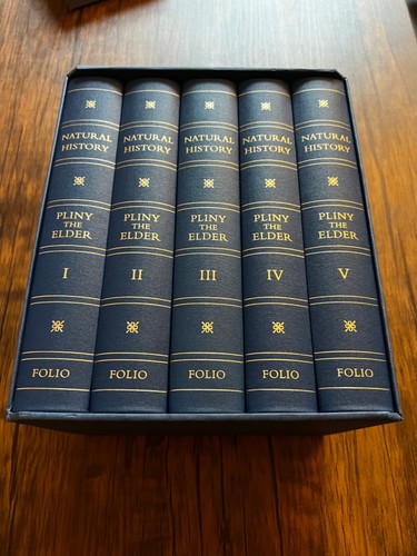 Naturkunde - Plinius - 5 Bände Set - Folio Society - 2012 1. Auflage Erstdruck - Bild 3 von 24
