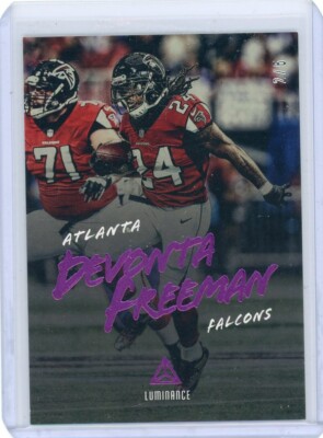 2018 LUMINANCE #45 DEVONTA FREEMAN ''PINK'' #2/5 (ATLANTA FALCONS) 052525