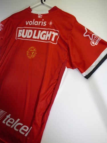 Maglia calcio Tijuana Caliente MX Futbol FC MEDIA epica sportiva manica corta ROSSO - Foto 13 di 13