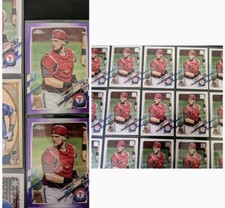 23x Sam Huff Rookie Card RC 2021 Topps Update Purple Refractor Gypsy Holiday