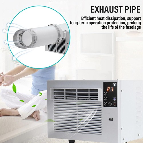 220V Portable Air Conditioner 1876BTU Cooling Dehumidifier For Camping Tent Home - Picture 2 of 17