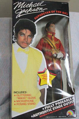 VINTAGE 1984 MICHAEL JACKSON SUPERSTAR OF THE 80'S 