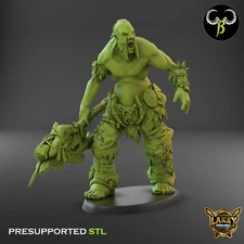 Peak Wanderer (C) | Giant | 3D Printed Miniature | Clay Beast Creation |