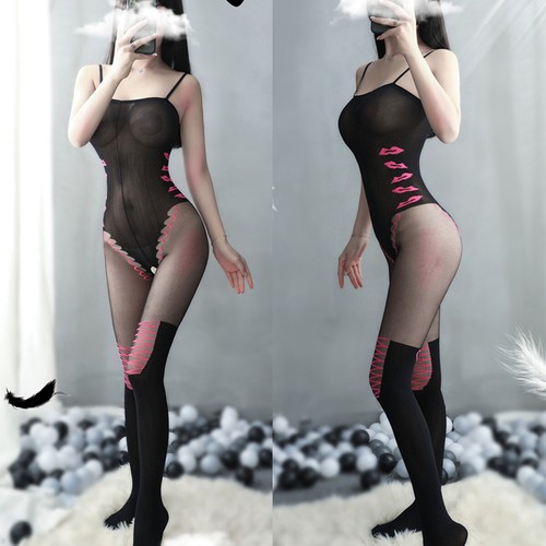 Lingerie Sexy Jumpsuits Teddies Bodystockings Mesh Bodysuits Underwear Sleepwear - Picture 14 of 38