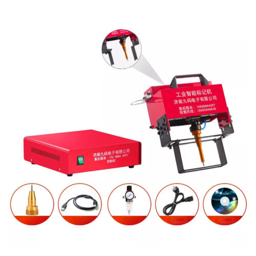 Pneumatic Dot Peen Marking Machine 100*20mm for VIN Code Chassis Number 220V - Picture 4 of 14