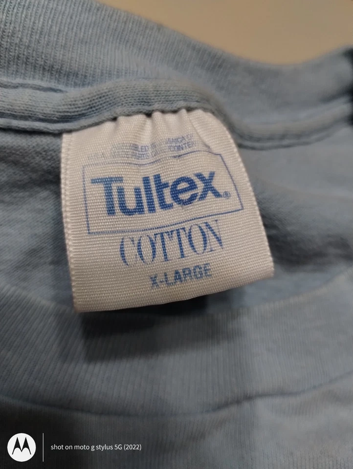 Camiseta vintage 1993 North Carolina Tar Heel National Champs Tultex talla XL Foto 3 de 4