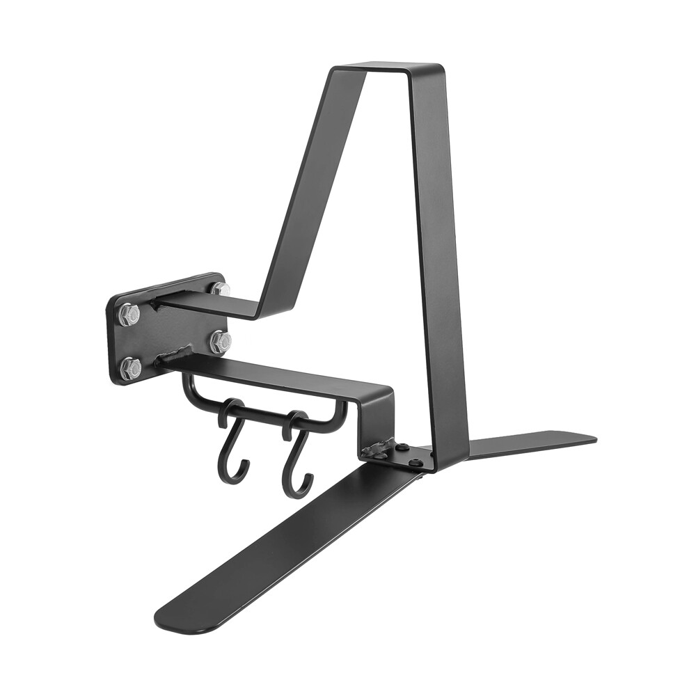 Porta Casco Appendiabiti per Moto WH2 Supporto a muro Appendi Casco nero