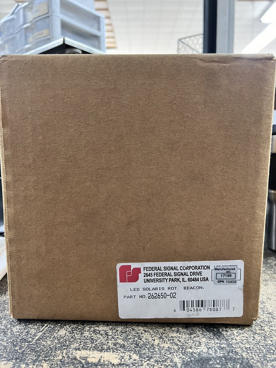 anna*.+゜ Class 1 SLR Beacon - Federal Signal 262650-02