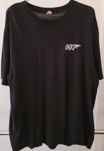 Vintage 1994 Anvil 007 James Bond Tee Shirt Black 