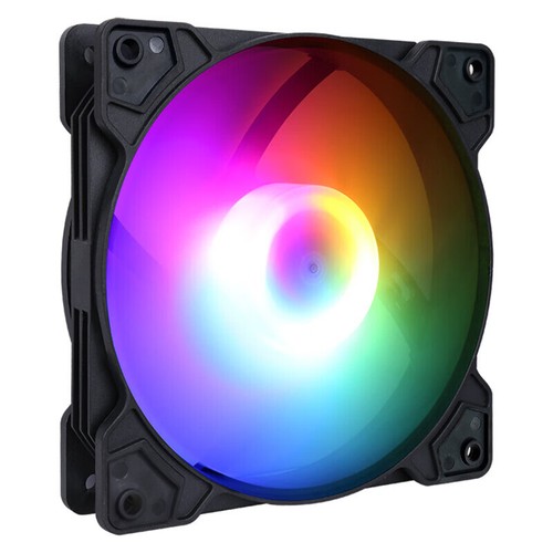 12cm 9 Blades Computer Fans With RGB Atmosphere Lamp Light High Cooling - Photo 9/14