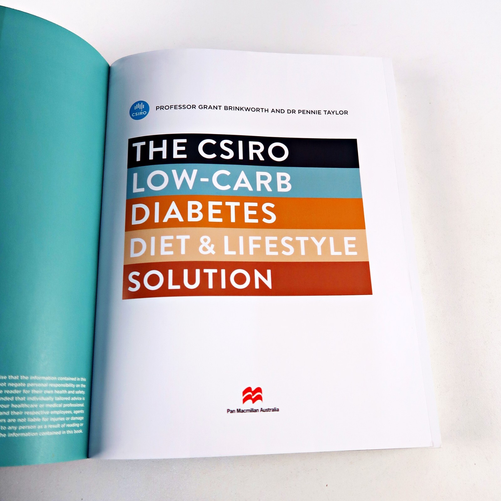 The CSIRO Lowcarb Diabetes Diet & Lifestyle Solution by Pennie Taylor